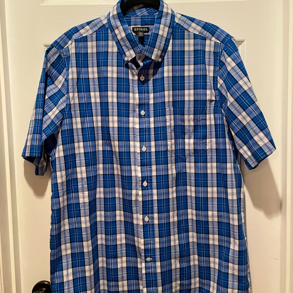 George Men’s Large (42-44) button up shirt